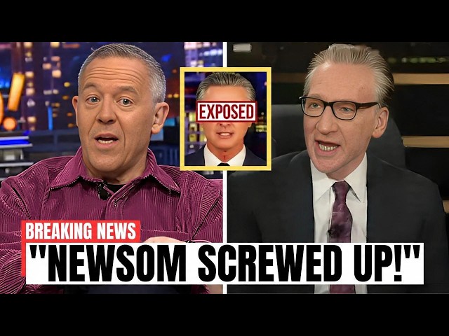 Gutfeld & Maher BLAST Gavin Newsom in Explosive Live TV Showdown!