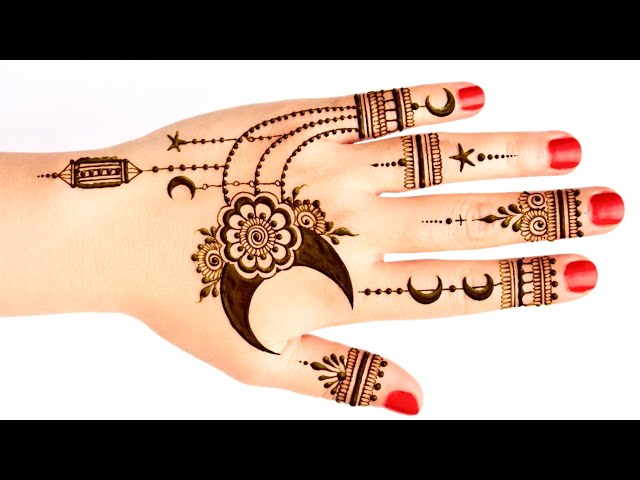 Easy Simple back hand Mehndi design | Eid 🌙 Special mehandi design | Mehndi ki design | Henna design