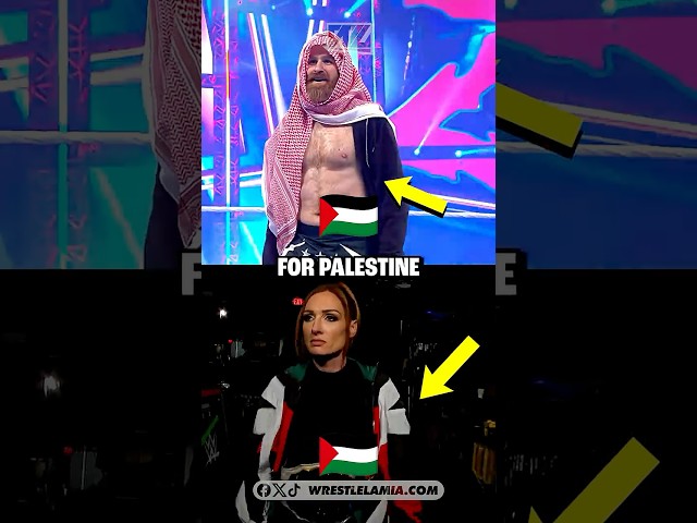 WWE Wrestlers who showed support for Palestine on TV
