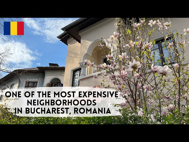 Cotroceni, one of the safest & most expensive neighborhoods in Bucharest, Romania | 4K Walking Tour