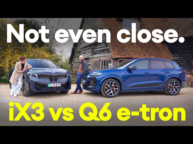 BMW iX3 Takes on Audi Q6 e-tron – there’s a clear winner…