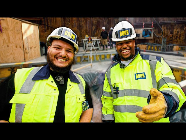 A DAY ON A CONSTRUCTION SITE! ABU&ABDI