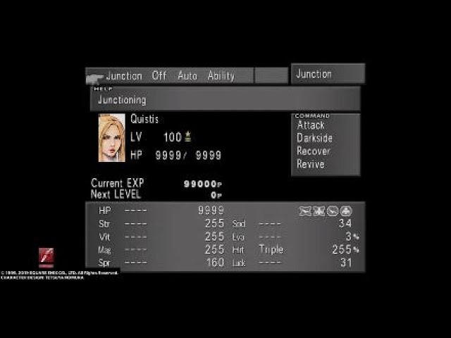 FF8 - Full Guide to Min/Maxing Stats