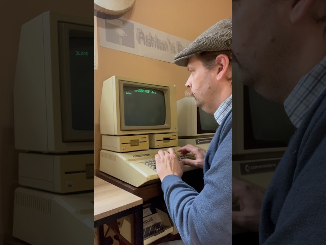 Retro Computer ASMR: Booting up Lemonade Stand on an apple//e #80s #retrogaming #nostalgia #asmr