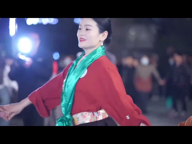 Happy atmosphere, Yongji lead, Tibetan dance "Iron cloth Guzhuang" 💖