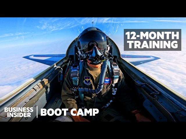 What New Air Force Pilots Go Through In Flight School | Boot Camp | Business Insider