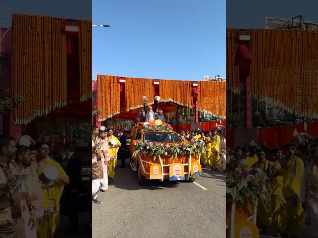 PM Modi takes part in Shaurya Yatra at Shree Somnath Mandir | #SomnathSwabhimanParv