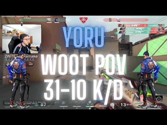 TH Wo0t POV Yoru on Bind 31-10 K/D (VALORANT Pro POV)