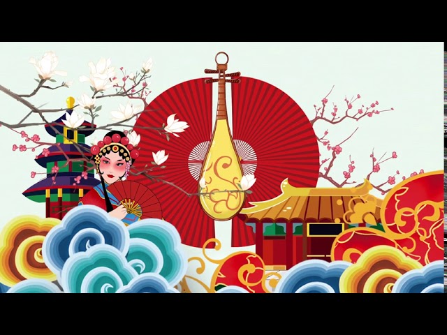 Peking Opera Performance Background
