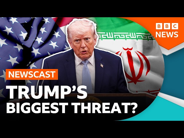 Trump says "A whole civilization will die tonight" | BBC Newscast