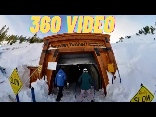 Peruvian Tunnel 4K 360 Full Ride Through