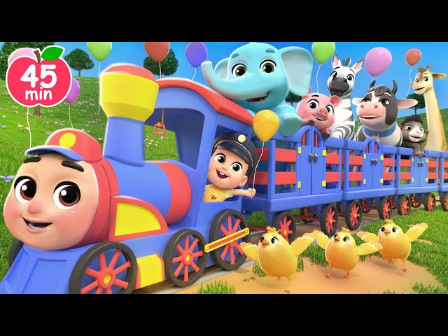 Train Choo Choo Song | Find the Animal + More Lalafun Nursery Rhymes & Kids Songs