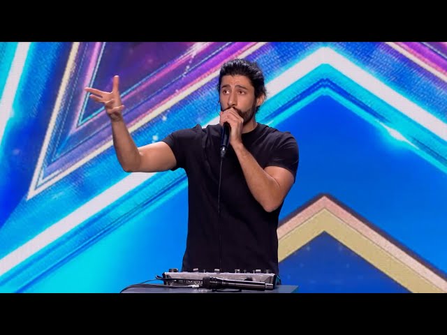BGT BEATBOX GOLDEN BUZZER Britain’s Got Talent Audition - Pyramids (Loopstation) - MB14