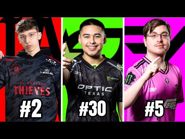 RANKING EVERY CDL PLAYER AFTER MAJOR 2 🔥