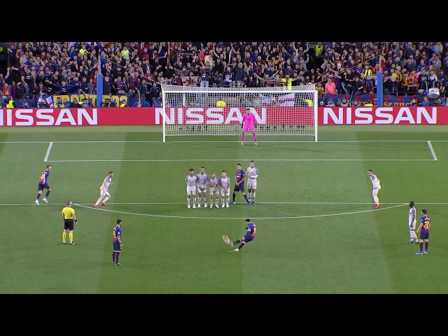 Top 10 Incredible Free Kick Goals Of The Year