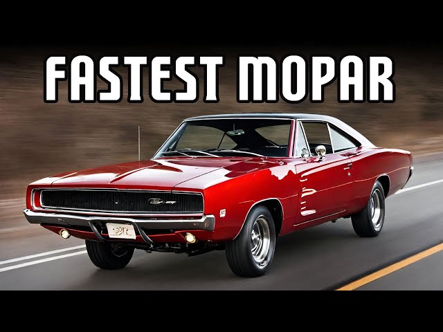 10 Fastest Classic Mopar Muscle Cars
