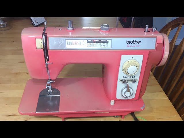 Brother Festival 461 Sewing Machine: Threading The Needle