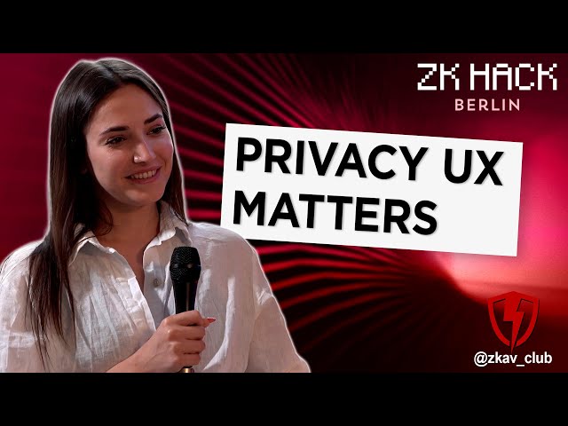 ZK Whistleblowing, Privacy UX, and AI Agents | ZKHack, Berlin 2025