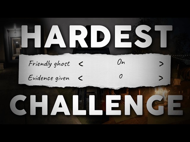 Pros vs The Hardest Challenge in Phasmophobia