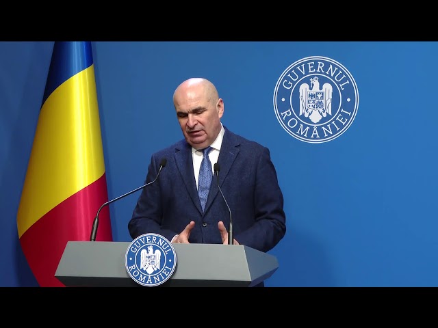 02/04/26 Conferință de presă susținută de prim-ministrul Ilie Bolojan