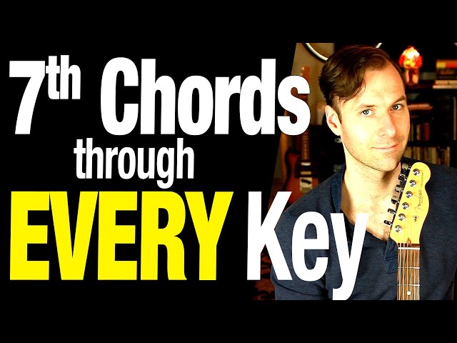 Guitar seventh chords through EVERY key!
