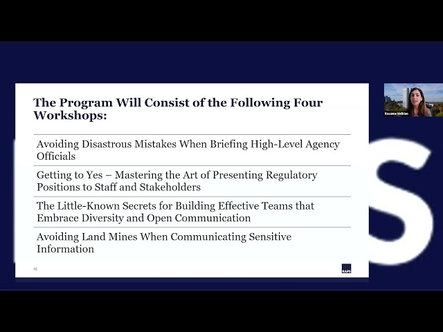 A sneak peek at the RAPS Advanced Strategic Communication Program for regulatory professionals