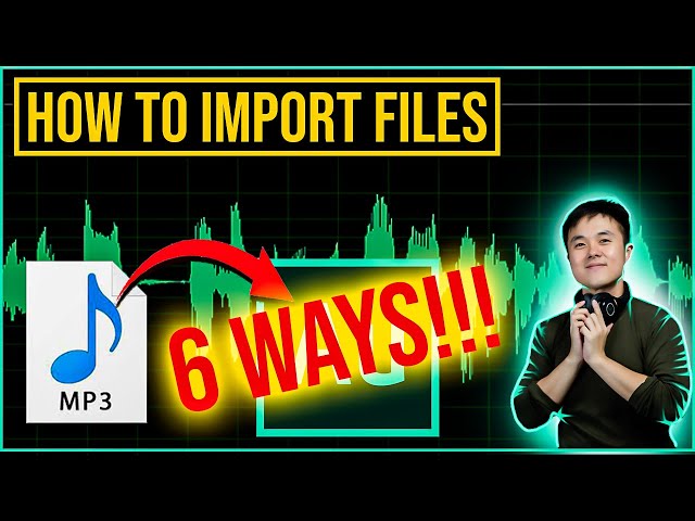 Importing Audio in Adobe Audition: 6 Ways to Bring Audio Into Your Project - Adobe Audition Lesson 3