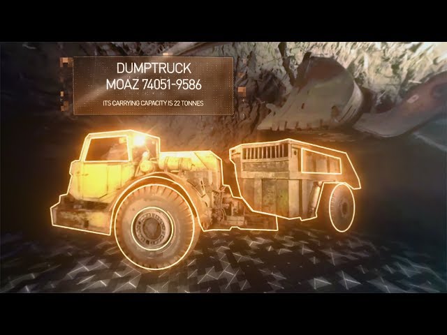 360° VR tour on mining factory - 3D CGI animation and motion graphics