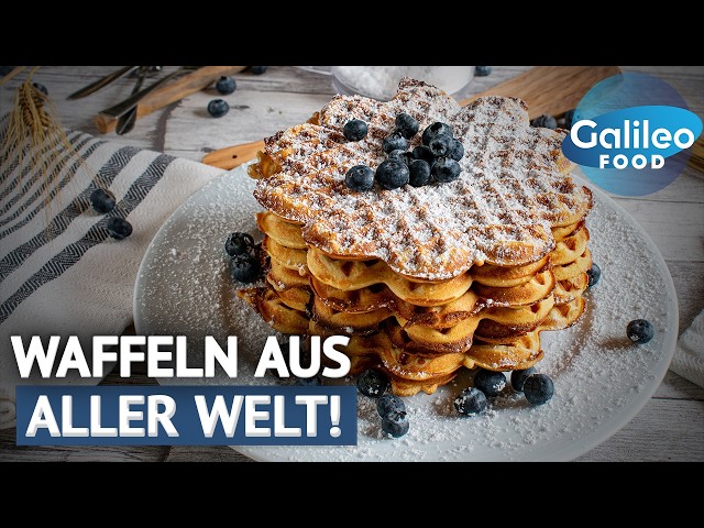 Sweet or savory? This is how the world eats waffles! | Galileo Food