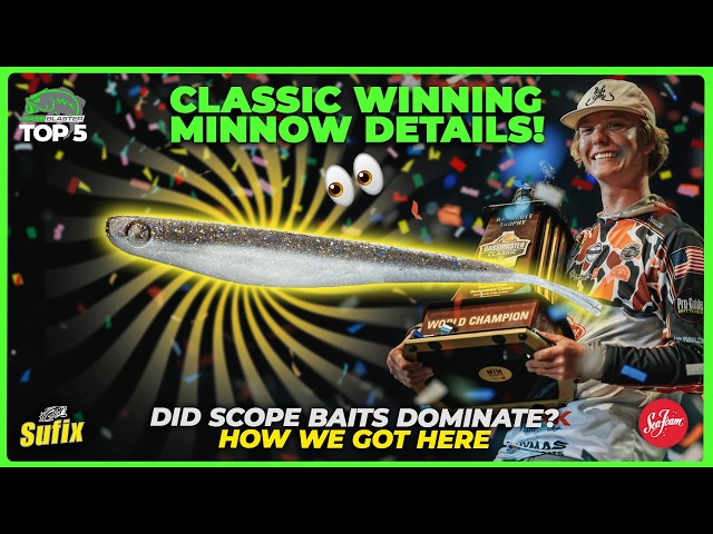 Classic minnow deets! How Nutt did it + How we got here - Top 5 of the Week in Bass Fishing