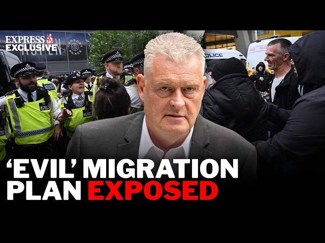 Lee Anderson EXPOSES Starmer's 'evil' migration plan outside asylum hotel