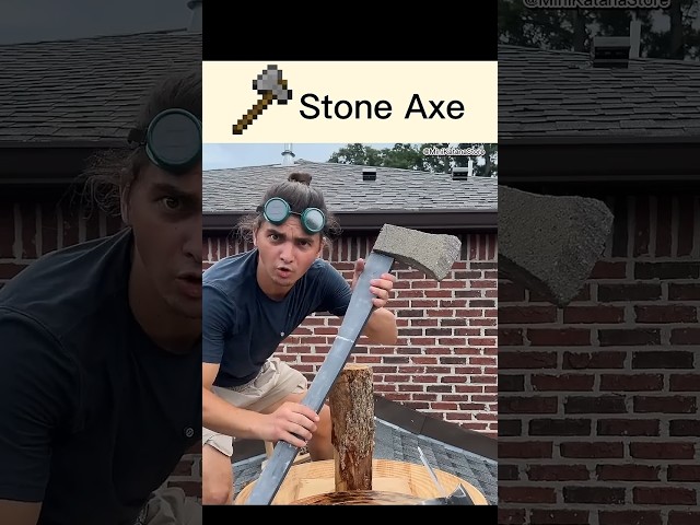 Minecraft In RealLife😎  #minecraft #shorts