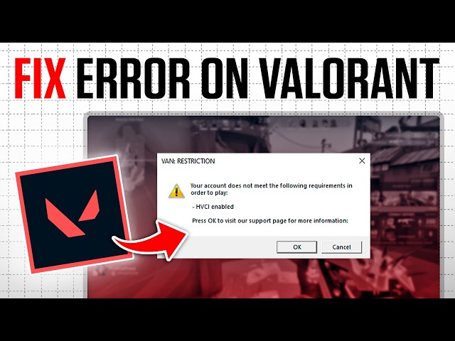 How To Fix HVCI Enabled Error On Valorant (2026) in Minutes!