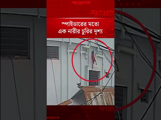 জামালপুরে স্পাইডারের মতো এক নারীর চুরির দৃশ্য | Jamalpur | Jugantor