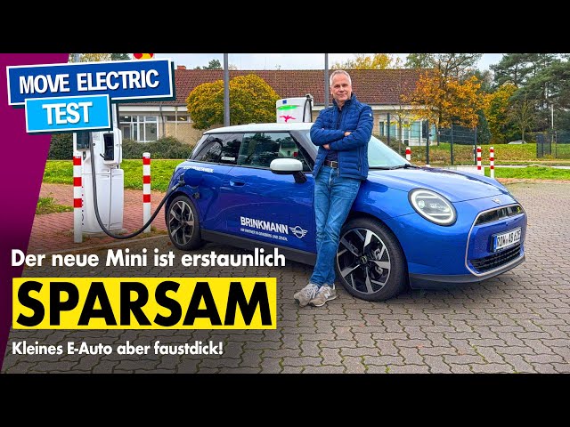 Der Mini Cooper SE Elektro im Gigatest - Verbrauch / Autobahnreichweite / Ladekurve