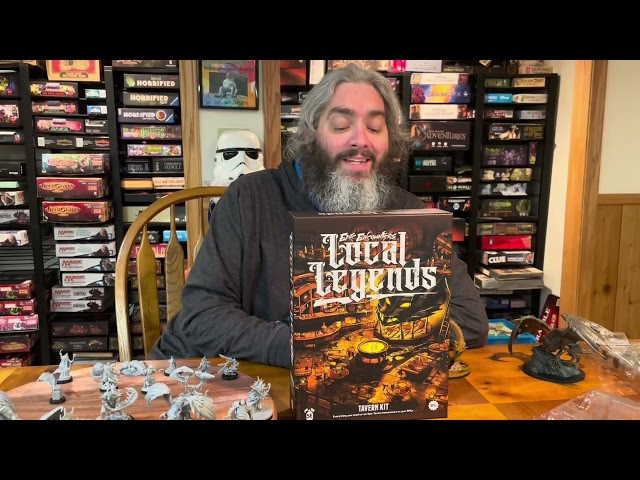 The Man Cave unboxes Epic Encounters Local Legends
