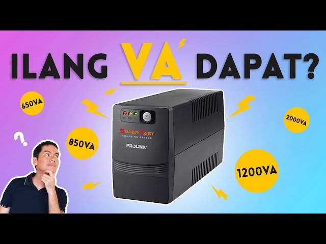 No power ⚡No problem! How to choose a UPS for your computer 🤔