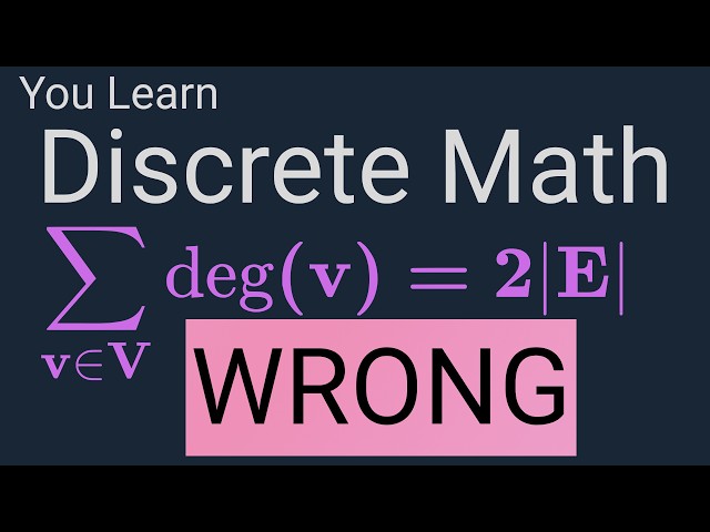 Discrete Mathematics Isn’t Hard. It’s Taught Wrong.