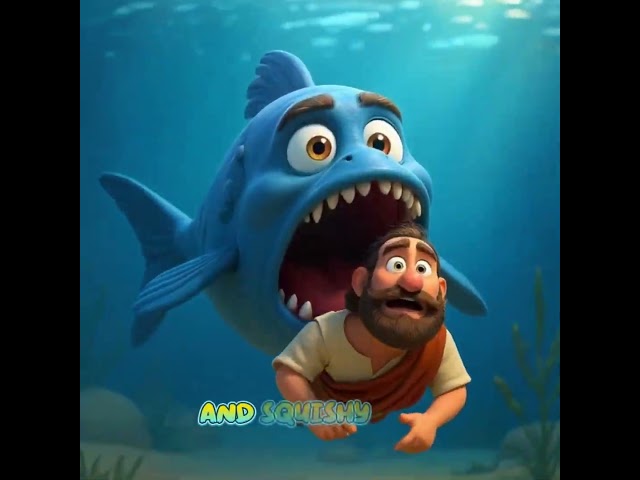 Jonah and the Big Fish – Bible Story for Kids | Jesus Through Little Hearts