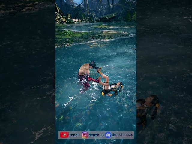 Jin and Xiaoyu's Hard Training #tekken #tekken8 #jinkazama #lingxiaoyu #gaming #shorts