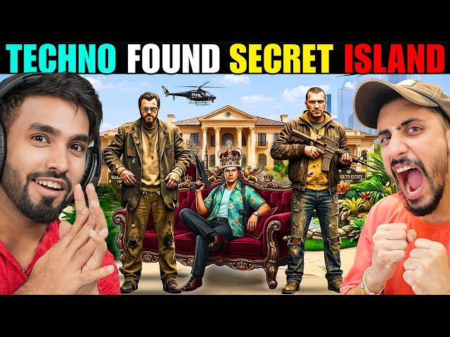 TECHNO FOUND TOMMY’S NEW SECRET ISLAND!😱🔥 | GTA 5 @TechnoGamerzOfficial ​