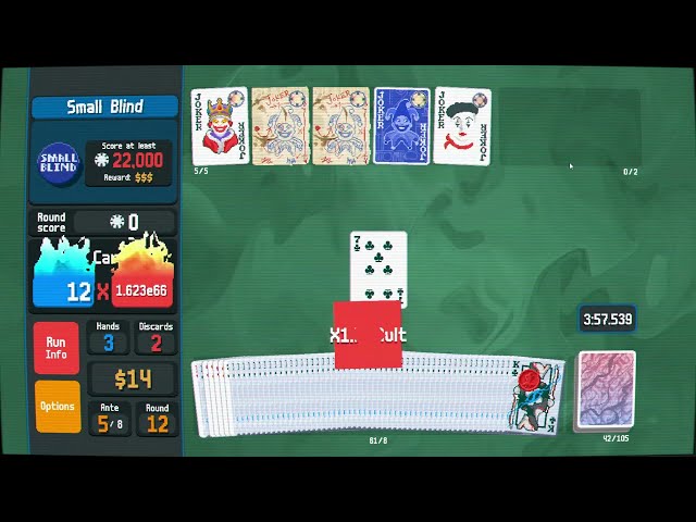 Balatro Naneinf Seeded Former World Record (4:55)