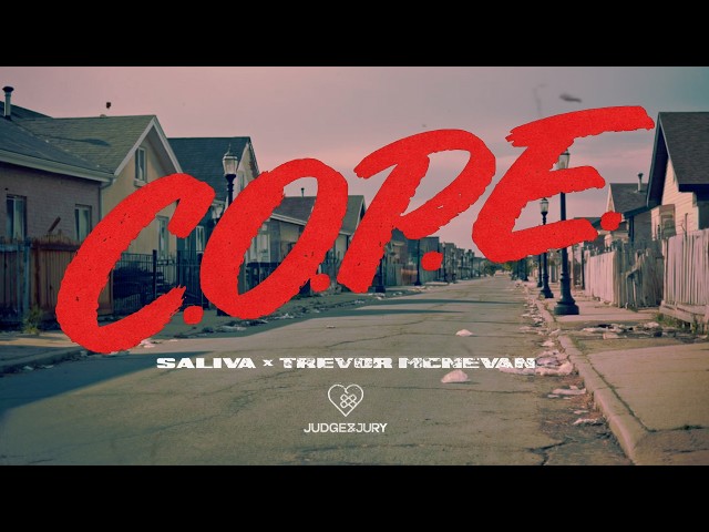 Saliva - Cope (feat. Trevor McNevan of Thousand Foot Krutch) [Official Lyric Video]