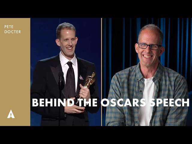 Pete Docter | 82nd, 88th, and 93rd Oscars Best Animated Feature | Behind the Oscars Speech