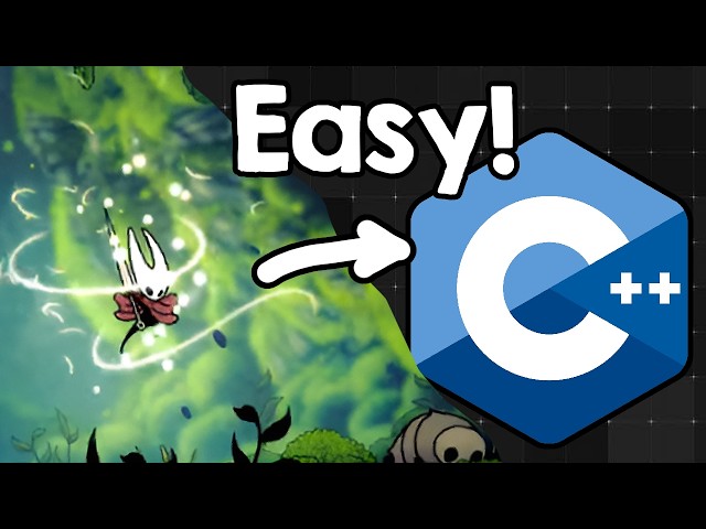 It's easy to make games in C++ from scratch!