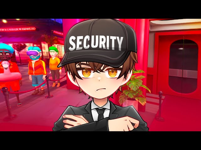 i became a SECURITY guard... (VR)