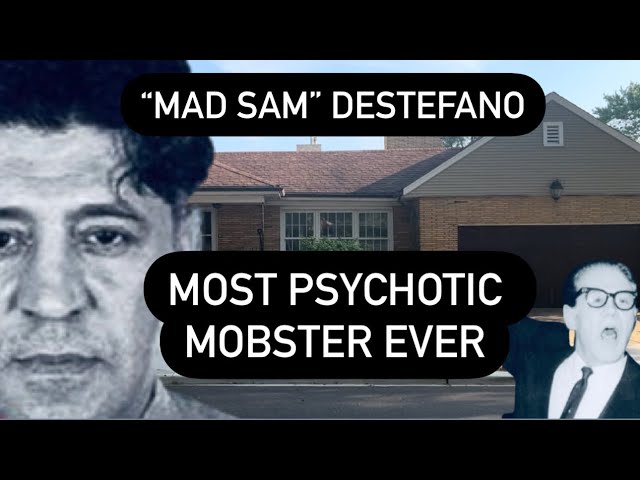 “Mad Sam” DeStefano THE MOST PSYCHOTIC MOBSTER EVER - Grave and Crime Locations Chicago Mafia Killer