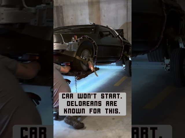 When your #deloreantimemachine won't start, June 2024 Edition.