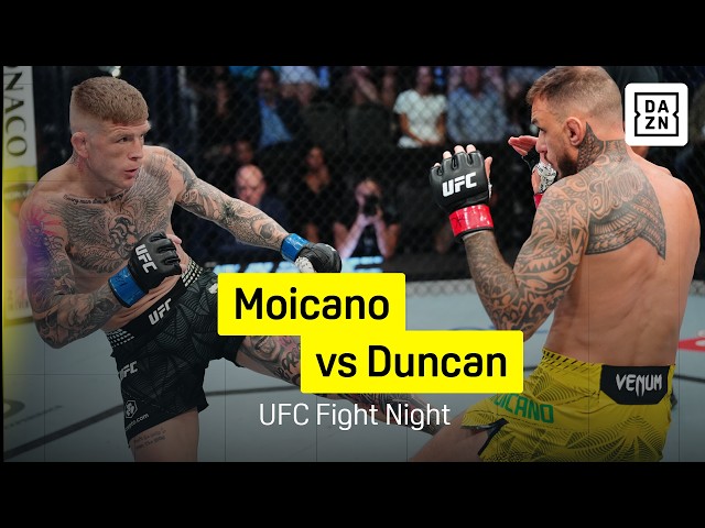 Renato Moicano vs Chris Duncan | UFC Fight Night | DAZN Highlights