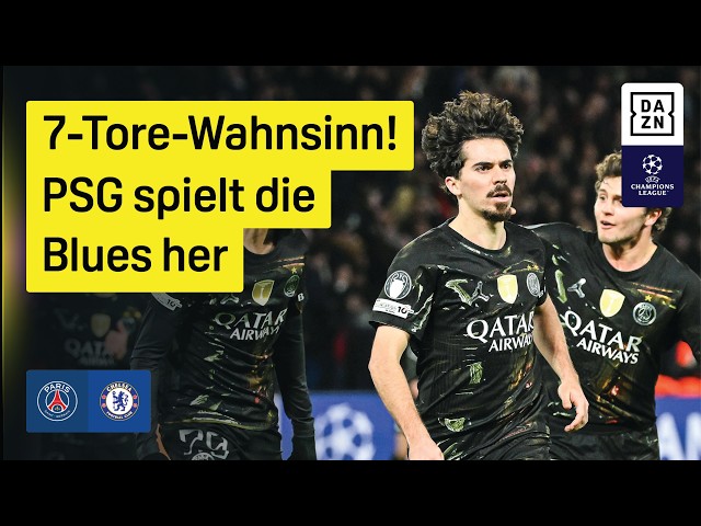 Paris Saint-Germain - Chelsea FC | Round of 16 | UEFA Champions League | DAZN Highlights